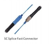Attrezzatura veloce della fibra del connettore dello Sc del connettore ottico verde blu del CE ROHS QuickFiber