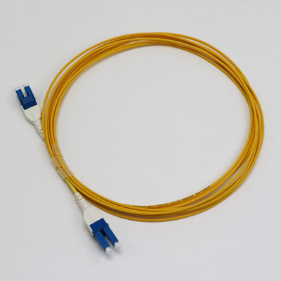 Cavo patch in fibra LC Uniboot Zip Cod monomodale G657.A1 BendInsensitive Duplex 2 mm LSZH a bassa perdita 0,15 dB