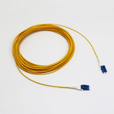 Lunghezza del cavo 1M LC Uniboot Duplex Singlemode G657.A1 BendInsensitive Zip Duplex 2mm LSZH Low Loss 0.15dB Fiber Patch Cord