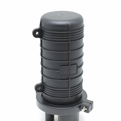 Box in fibra ottica a cupola 12 Core 24 Core 36 Core 1 Input 2 Output ABS Nero Mini Fiber Splice Closure