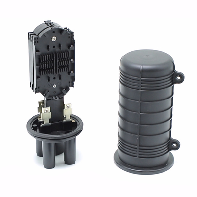 Box in fibra ottica a cupola 12 Core 24 Core 36 Core 1 Input 2 Output ABS Nero Mini Fiber Splice Closure