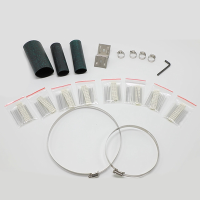 Box in fibra ottica a cupola 12 Core 24 Core 36 Core 1 Input 2 Output ABS Nero Mini Fiber Splice Closure