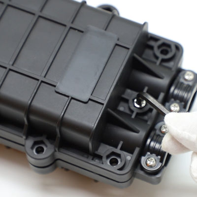 Scatola in fibra ottica prezzo di fabbrica 12 24 36 core 2 ingressi 2 uscite giunzione fibra ottica