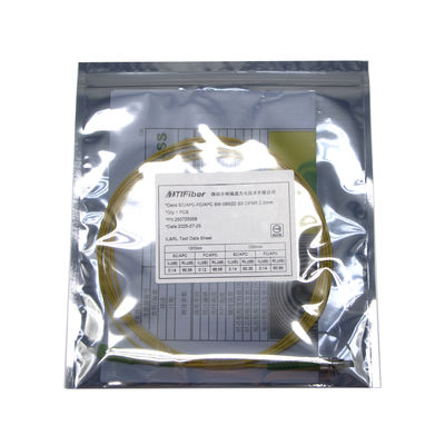 Nuovo design testato Singlemode Simplex 3 5 10M SC / APC - FC / APC FTTH Cavo patch in fibra ottica OFNP