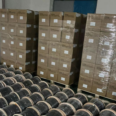 FTTH all'aperto all'interno GJYXCH Drop Cable G657A G652D 1 2 Core Fiber Home Fiber 1km 2km Fiber Optic Cable