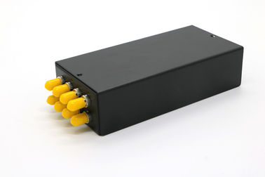 Inserzione a fibra ottica dell'adattatore del porto della st della scatola terminale del porto di FTTH 8 - scriva l'accoppiamento a macchina
