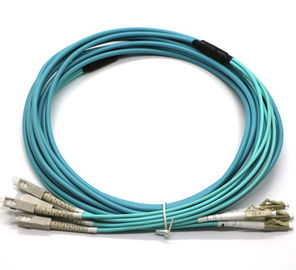 La toppa a fibra ottica dell'interno di WAN FTTH di lan cabla il saltatore con 3 connettori di SC-LC