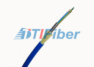 Multi cavo a fibre ottiche del centro, 9/125 di fibra ottica di singolo modo di G652D dell'interno
