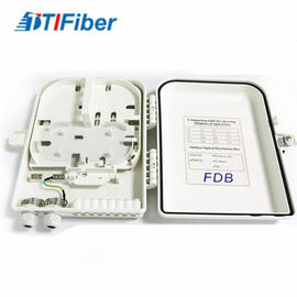 Un peso leggero di fibra ottica di 16 dei porti FTTH di distribuzione connettori della scatola LC/SC fissato al muro