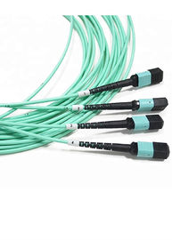 Cavo di toppa a fibra ottica su misura 48-96 OM4 MTP/MPO 3 metri con il connettore di LC