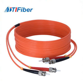 La toppa a fibra ottica durevole cabla ST-ST-MM-OM3 le multi fibre del duplex 1~144 semplici
