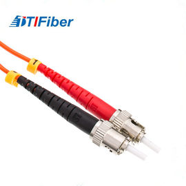 La toppa a fibra ottica durevole cabla ST-ST-MM-OM3 le multi fibre del duplex 1~144 semplici
