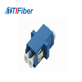 Adattatore a fibra ottica di plastica LC/UPC monomodale a perdita di inserzione bassa duplex di LC/UPC