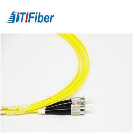 Cavo a fibra ottica durevole della toppa di singolo modo, FC alla fibra ottica del cavo di toppa di LC