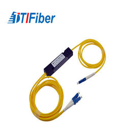 GLI ABS dello SpA a fibra ottica 1310/1550nm 0.9mm del separatore di FBT 1X2 2x2 scrivono per il sistema di FTTX