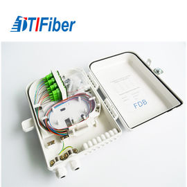 I centri di fibra ottica della scatola di distribuzione del porto di IP66 FTTH 16 8-24 con l'adattatore di SC/APC
