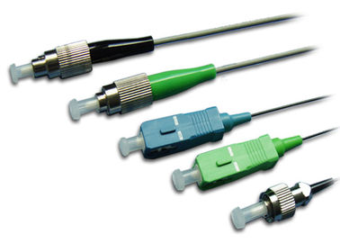 Connettore a fibra ottica semplice nero della st di FTTH con il puntale, PC/UPC