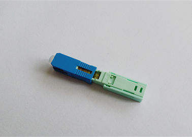 Connettore a fibra ottica monomodale veloce dello Sc di UPC APC con fibra dentro