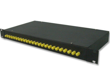 LA st di FTTB a 19 pollici ha riparato la scatola terminale a fibra ottica con il simplex 12port