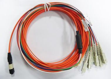 2core MPO – Cavo di toppa a fibra ottica dello Sc con il cavo a fibre ottiche di 0.9mm 3.0mm