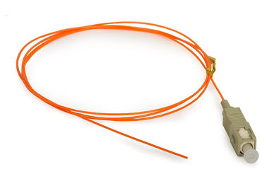 Treccia mista della fibra dello Sc millimetro con UPC Poishing, cavo a fibre ottiche dell'arancia di 0.9mm