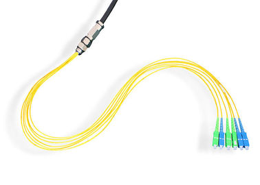 Treccia di fibra ottica dei connettori dello Sc