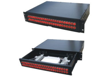 scatola terminale a fibra ottica scorrevole di 24port FC, quadro d'interconnessione di fibra per l'adattatore dello Sc