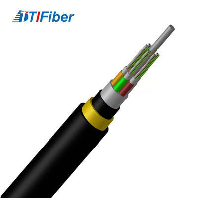 Cable ad fibra ottica ADSS 24-144core FRP Central Strength Member Single Mode