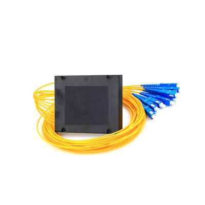 Separatore a fibra ottica a fibra ottica del separatore 1x4 1x8 1x16 1x32 1x64 del Plc della fibra ottica dell'attrezzatura FTTH