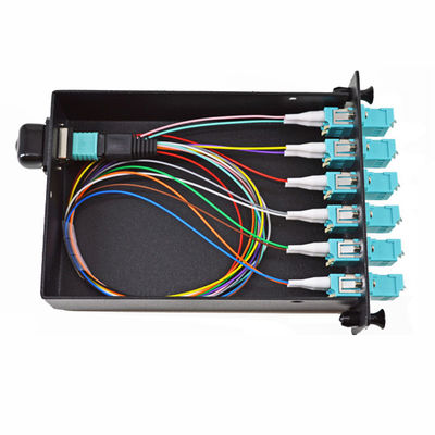 Il quadro d'interconnessione di fibra MTP/MPO a 12LC svuota i moduli con 12LC la cassetta del modulo degli adattatori MPO/MTP