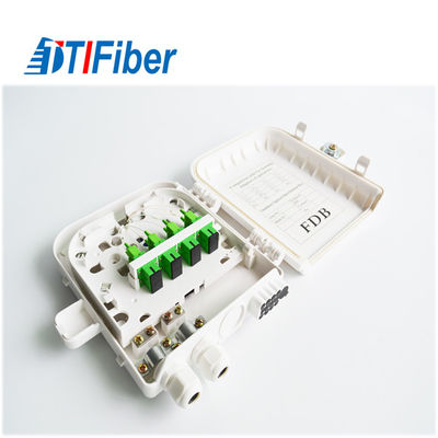 Scatola di distribuzione all'aperto del separatore del cavo a fibre ottiche dello SpA FTTH 1x4 di prezzo basso