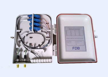 Soluzione dell'interno/all'aperto della plastica FTTH con la scatola terminale della fibra 24port