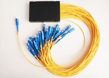 Separatore di fibra ottica basso di perdita di inserzione con il cavo a fibre ottiche di 3.0mm G657A