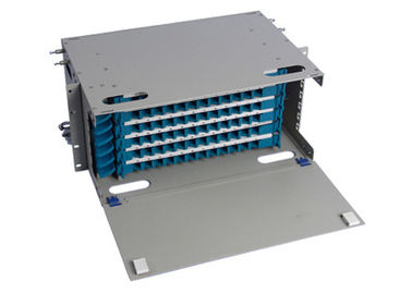 la scatola di distribuzione a fibra ottica di 48core 3U ODF, scaffale ha montato la struttura