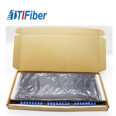 24 scatole terminali a fibra ottica a 19 pollici a fibra ottica del quadro d'interconnessione del porto ODF