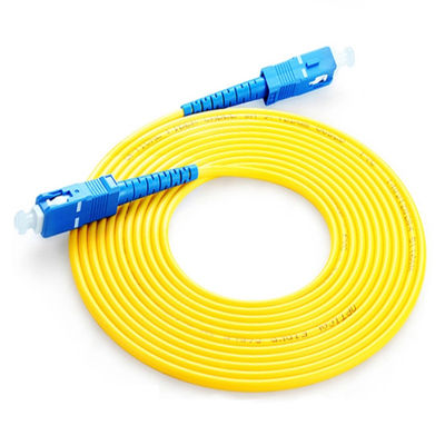 Sc della vendita all'ingrosso alle fibre ottiche di Ftth del cavo di Jumper Fiber Optic Cable Patch del cavo a fibre ottiche dello Sc