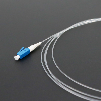 Lunghezza su ordinazione semplice trasparente del cavo di toppa della fibra del connettore MP di LC