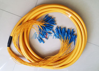 Universale a fibra ottica del cavo di toppa di sblocco duplex semplice a fibra ottica del saltatore MP millimetro