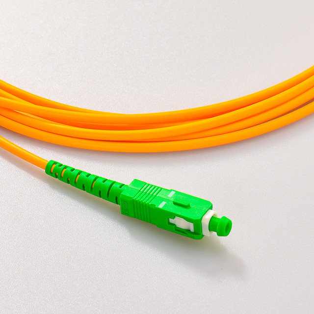 Monomodale polacco del cavo SC/LC/ST UPC di Jumper Yellow Fiber Optical Patch
