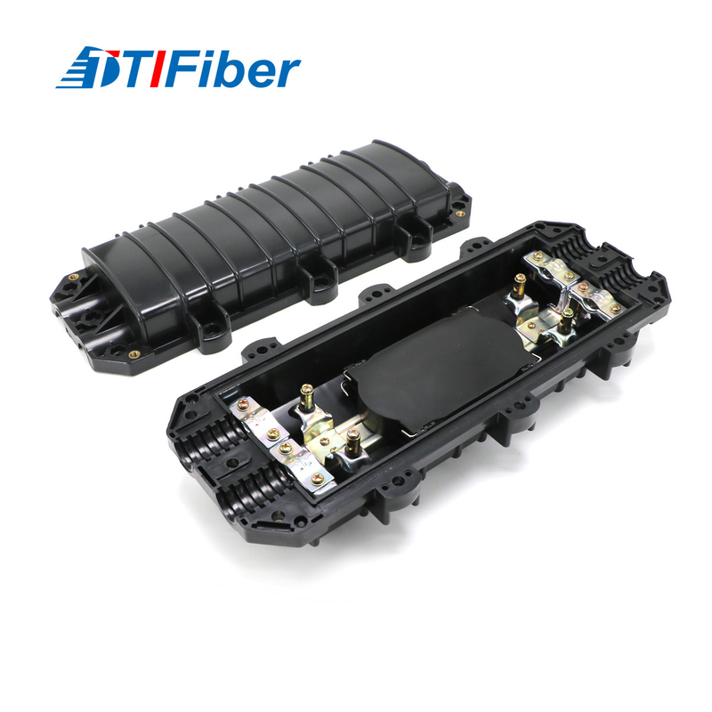 Orizzontale a fibra ottica della chiusura della giuntura nella linea tipo