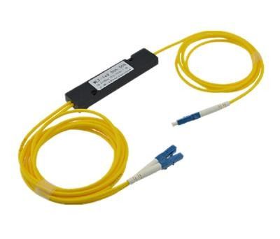 Perdita ottica dello Sc APC 1x64 del separatore della fibra gialla per la comunicazione Systerm