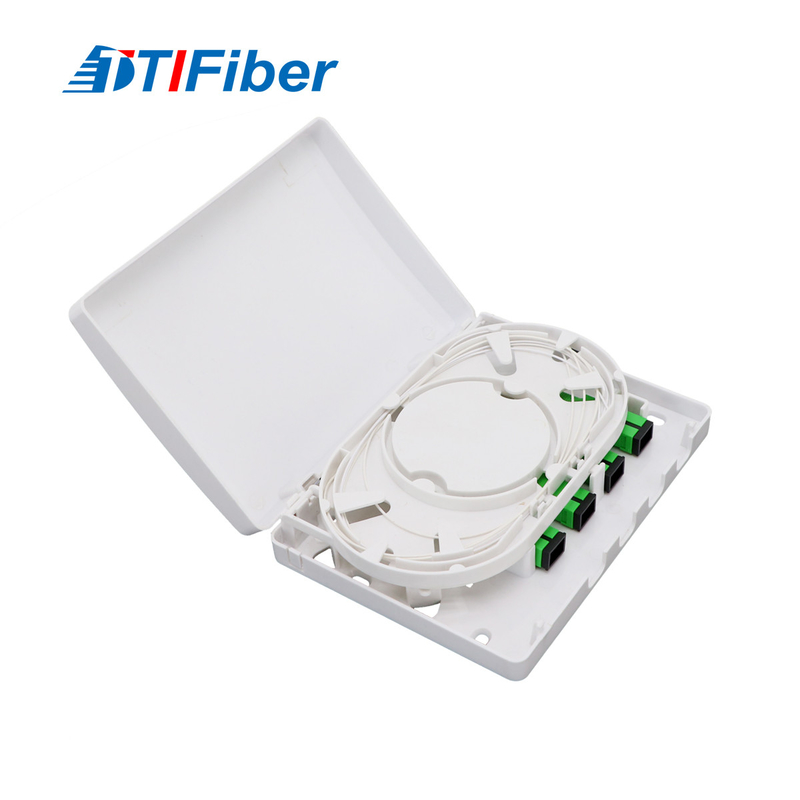Supporto dell'interno della parete del porto FTTH Mini Fiber Optic Terminal Box dello Sc 4